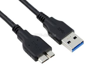 USB 3.0 een Male naar Micro B Male kabel