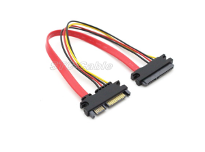SATA 22pin Male naar SATA 22pin vrouw