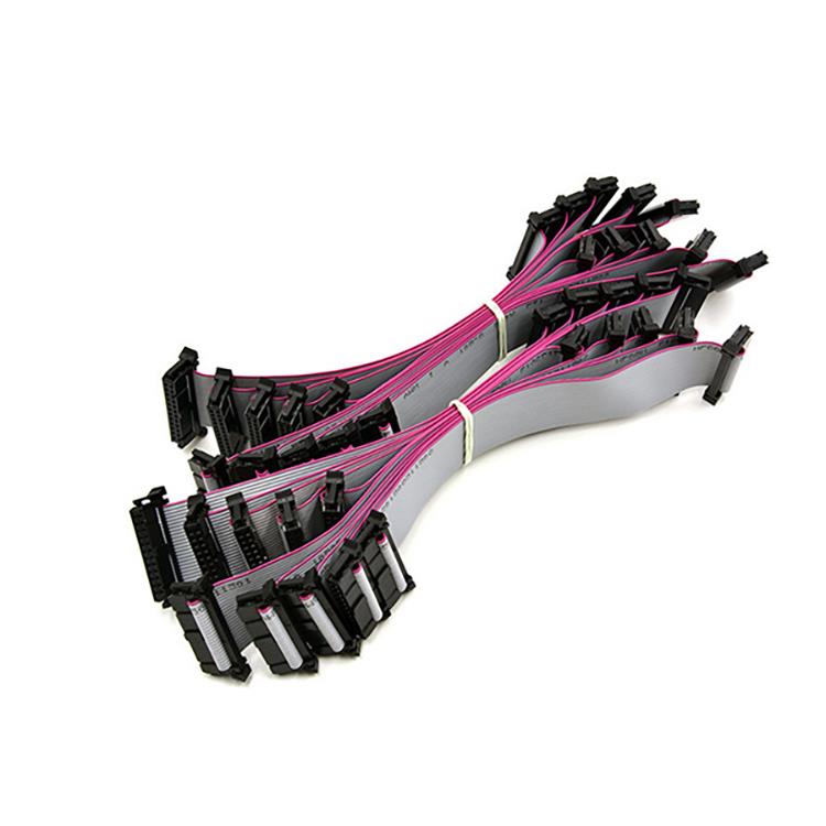 IDC 24 Pin female Connector Flat Ribbon Cable