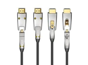 Micro HDMI optische kabels 100FT